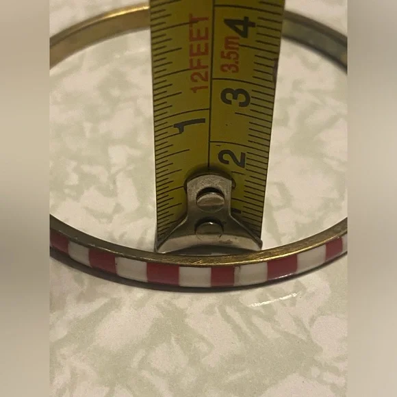 👠 Vintage Bangle Bracelet #7071 - Picture 3 of 5